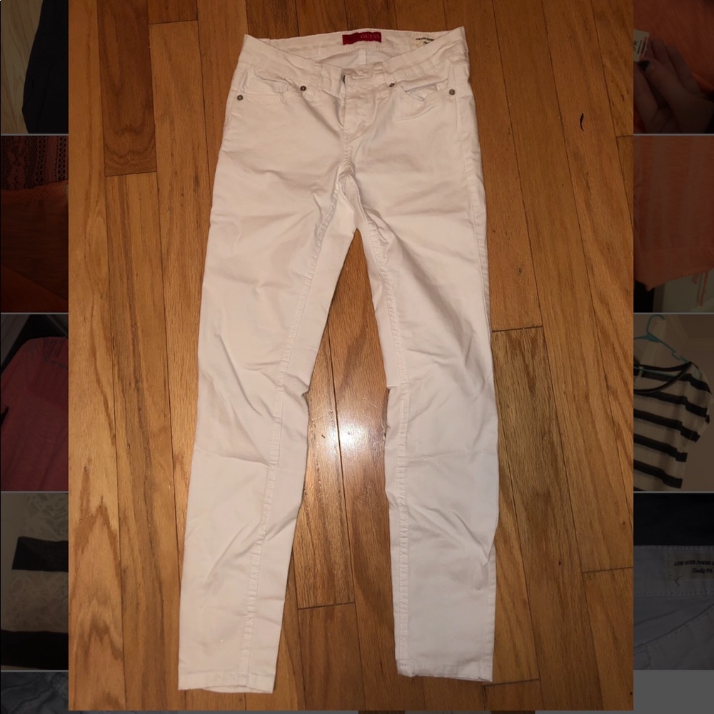 White Skinny Jean | Brand Guess
